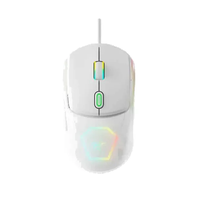 Souris Filaire Gaming Havit Gamenote MS965SE Macro - White - Rétroéclairage RGB