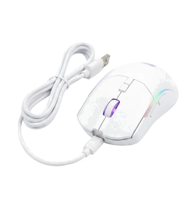 Souris Gaming Sans Fil Havit Gamenote MS1020WB Tri-Mode RGB - Blanche