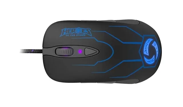 Souris Gaming SteelSeries Heroes of the Storm Edition - Produit Officiel Blizzard