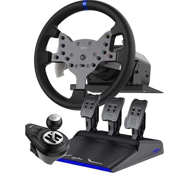 Volant PXN V99 Force Feedback pour PC et Consoles | Immersion Pro
