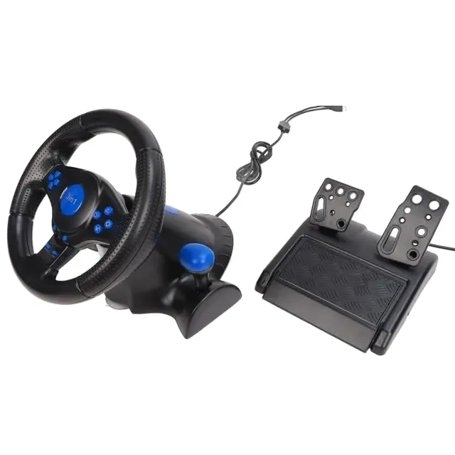 Volant Gaming V7 7-in-1 pour PC et Consoles | Expérience de course réaliste
